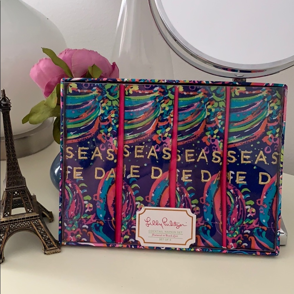 Lilly Pulitzer Cocktail Napkin Set (Cotton)